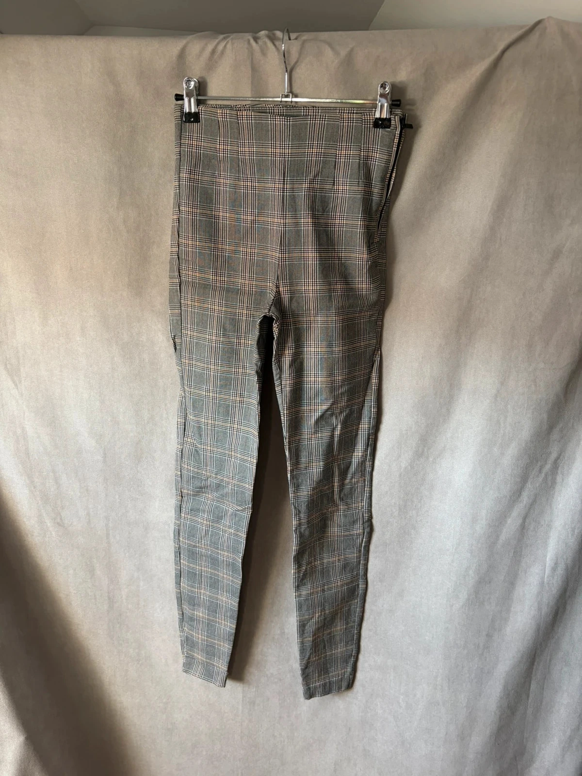 Pantalon à carreaux Zara taille XS